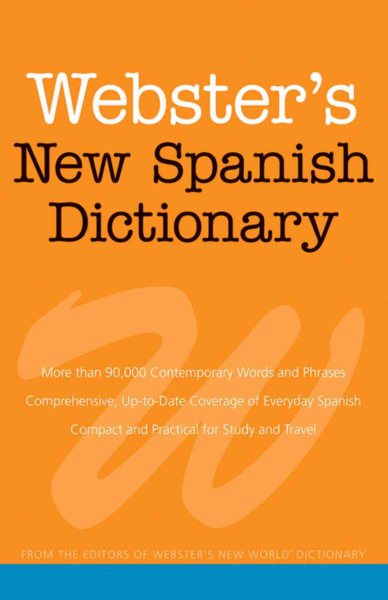 Webster's New Spanish Dictionary cover