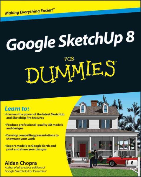 Google SketchUp 8 For Dummies cover