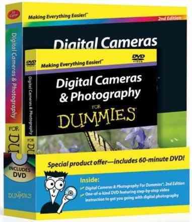 Digital Cameras & Photography For Dummies, Book + DVD Bundle cover