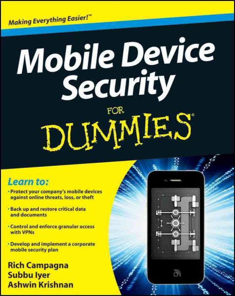 Mobile Device Security For Dummies cover