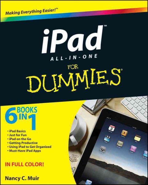 iPad All-in-One For Dummies cover