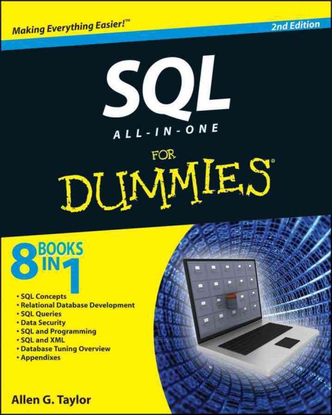 SQL All-in-One For Dummies 2e cover
