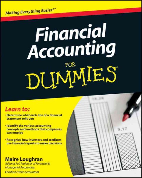 Financial Accounting For Dummies cover