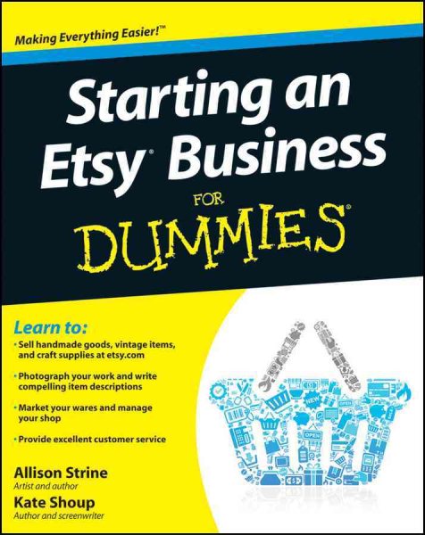 Starting an Etsy Business For Dummies cover