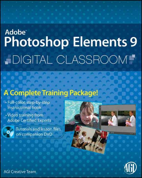 Photoshop Elements 9 Digital Classroom, (Book and Video Training) cover