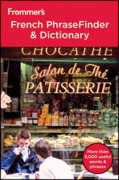 Frommer's French PhraseFinder and Dictionary (Frommer's Phrase Books) cover