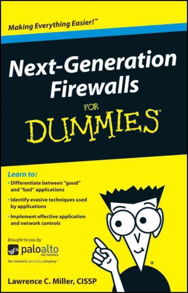 Next Generation Firewalls for Dummies cover