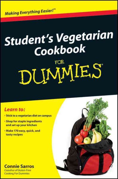 Student's Vegetarian Cookbook For Dummies cover