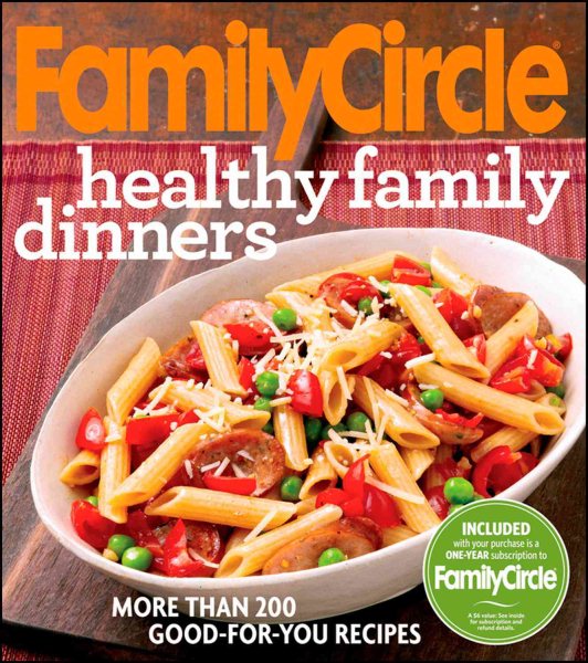 Family Circle Healthy Family Dinners cover