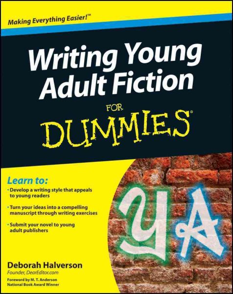 Writing Young Adult Fiction For Dummies cover