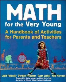 Math for the Very Young: A Handbook of Activities for Parents and Teachers cover