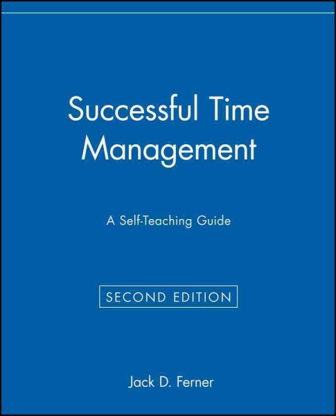 Successful Time Management: A Self-Teaching Guide cover