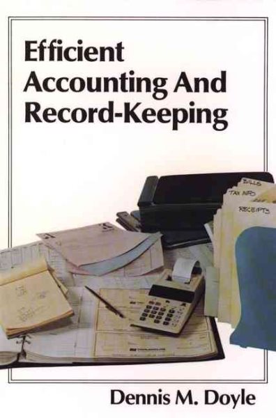 Efficient Accounting and Record Keeping (Wiley Small Business Series) cover