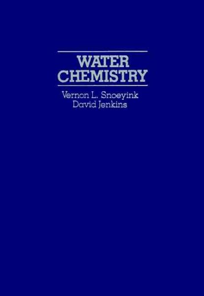 Water Chemistry cover
