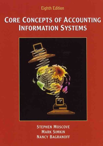 Core Concepts of Accounting Information Systems cover