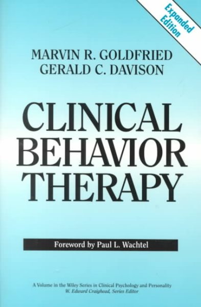 Clinical Behavior Therapy cover