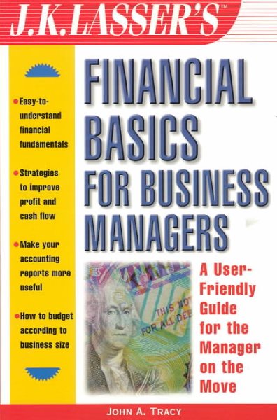 Financial Basics for Business Managers (J.K. Lasser--Practical Guides for All Your Financial Needs) cover