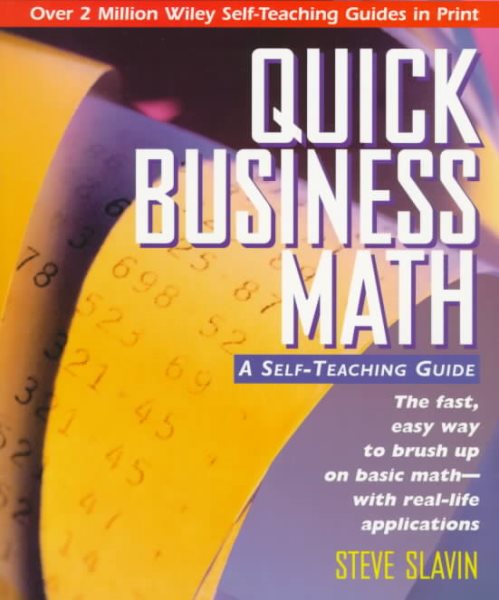 Quick Business Math: A Self-Teaching Guide cover