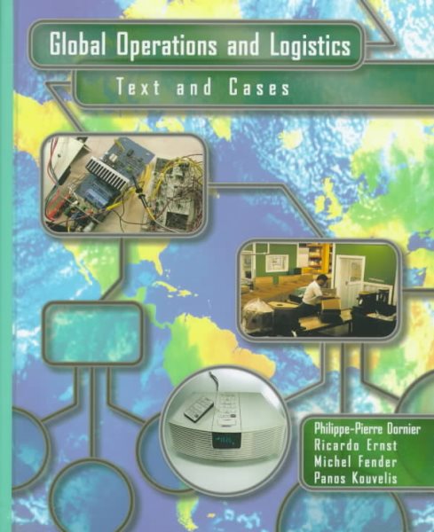 Global Operations and Logistics: Text and Cases cover