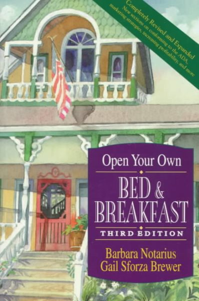 Open Your Own Bed and Breakfast cover