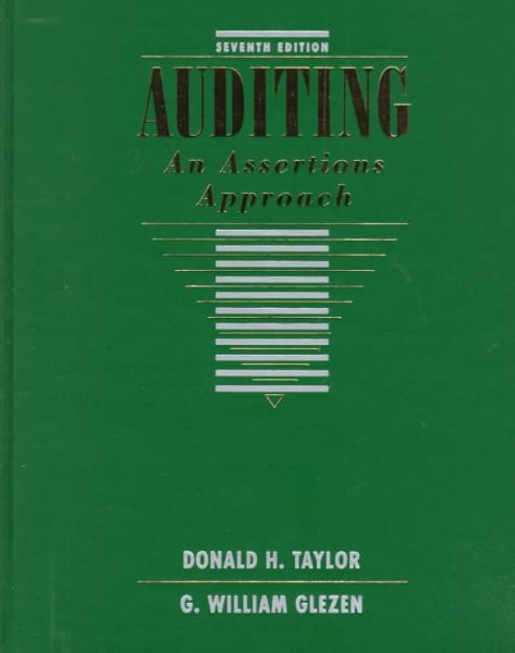 Auditing: An Assertions Approach cover