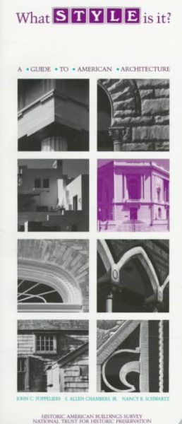 What Style Is It?: A Guide to American Architecture (Building Watchers Series) cover