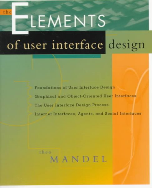 The Elements of User Interface Design cover