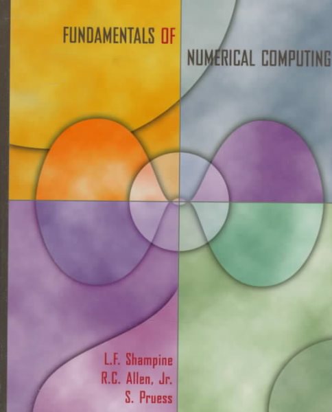 Fundamentals of Numerical Computing cover