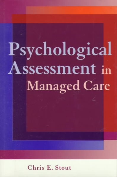 Psychological Assessment in Managed Care cover