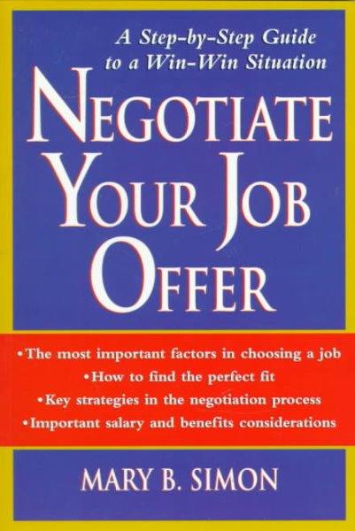 Negotiate Your Job Offer cover