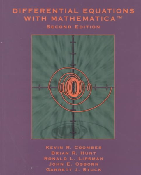 Differential Equations with Mathematica, Revised for Mathematica 3.0 cover