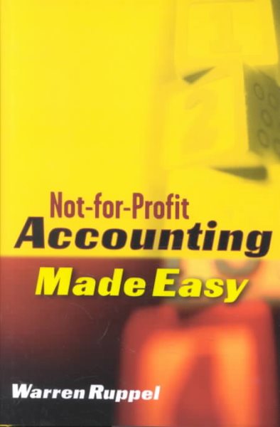 Not-for-Profit Accounting Made Easy cover