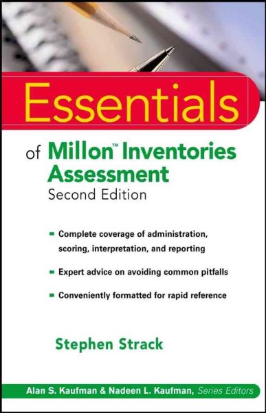 Essentials of Millon Inventories Assessment cover