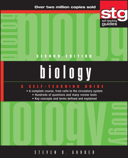 Biology: A Self-Teaching Guide, 2nd edition cover