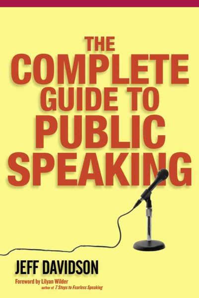 The Complete Guide to Public Speaking cover