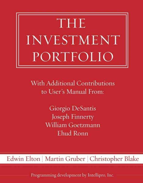 The Investment Portfolio User's Manual cover