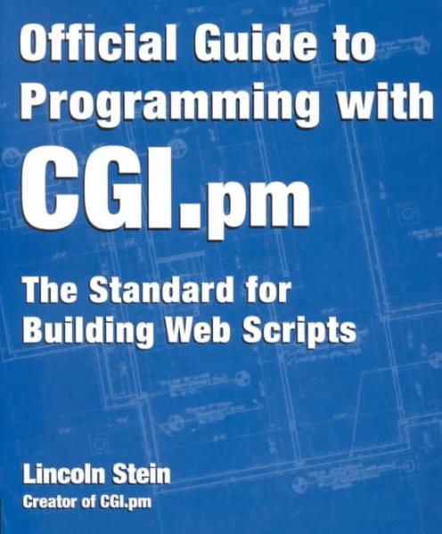 Stein Official Guide to Programming CGI cover