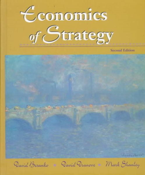 Economics of Strategy, 2nd Edition cover