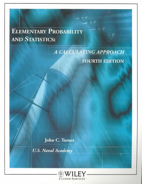 (WCS) Probability and Statistics: A Computing Approach cover