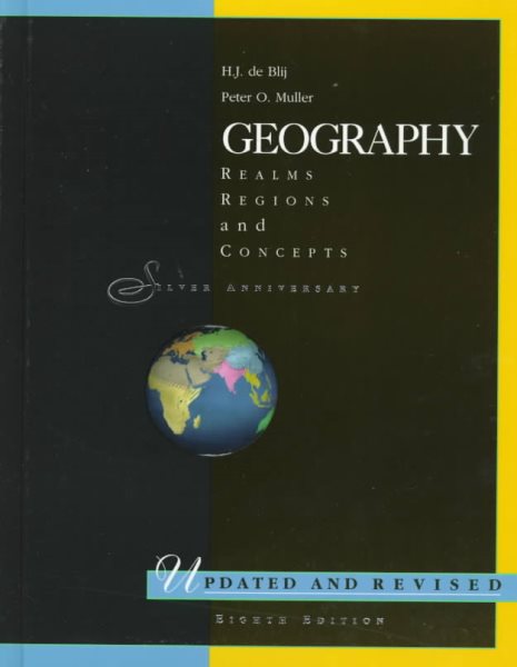 Geography: Realms, Regions, and Concepts, 8E, Update cover