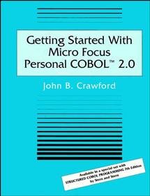 Getting Started With Micro Focus Personal COBOL 2.0 cover