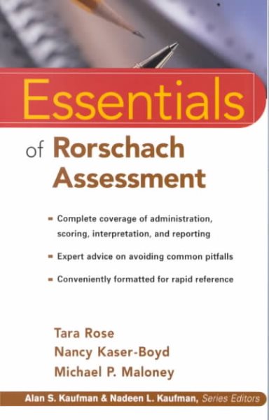 Essentials of Rorschach Assessment cover