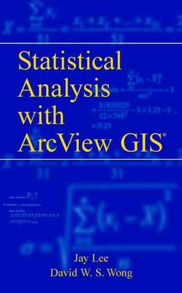 Statistical Analysis with ArcView GIS (r) cover