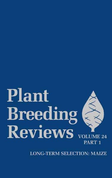 Plant Breeding Reviews, Part 1: Long-term Selection: Maize cover