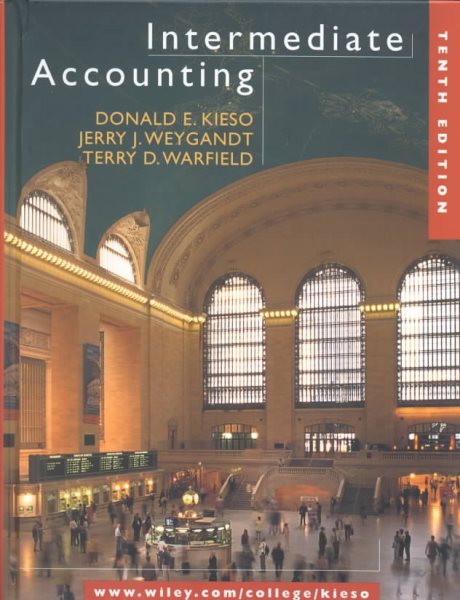 Intermediate Accounting, 10th Edition cover