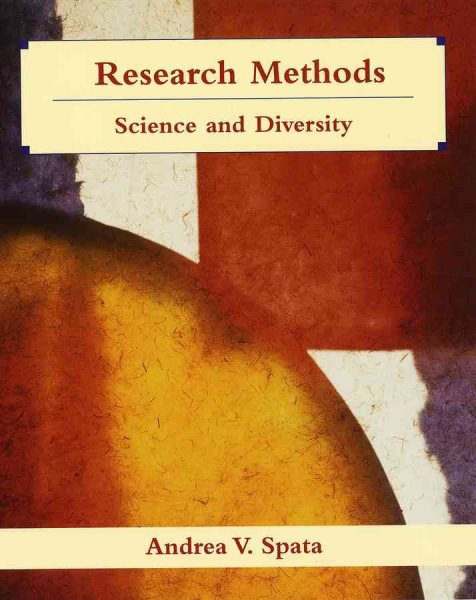 Research Methods in Psychology: Science and Diversity cover