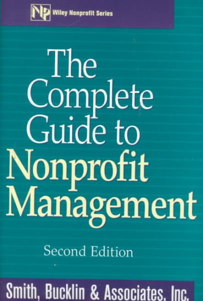The Complete Guide to Nonprofit Management cover