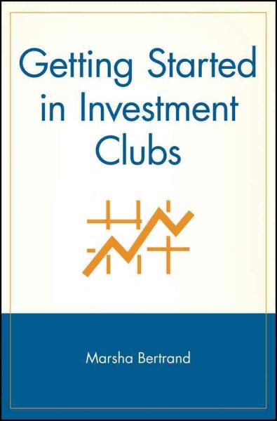 Getting Started in Investment Clubs cover