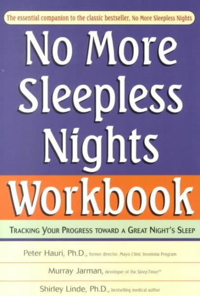 No More Sleepless Nights Workbook cover