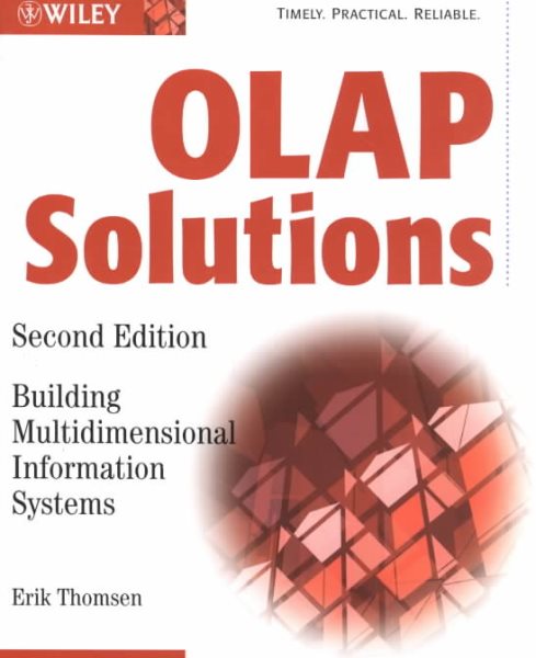 OLAP Solutions: Building Multidimensional Information Systems cover
